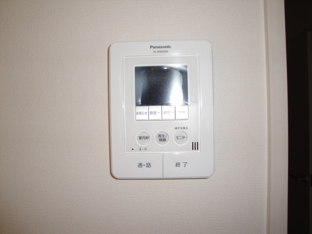 セキュリティ　モニター付きインターフォン