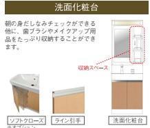 洗面設備　洗面（イメージ）