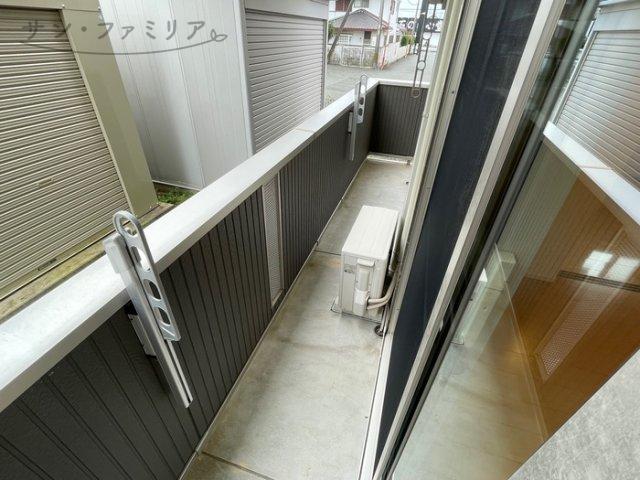 バルコニー　同一物件別部屋写真