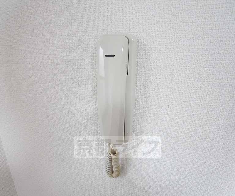 セキュリティ　インターフォンです。