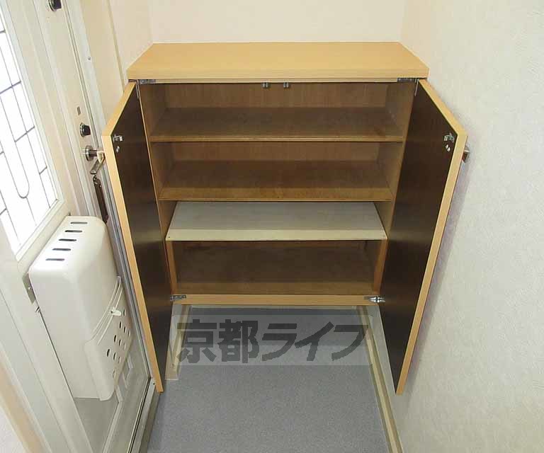 収納　玄関の収納も充実しています！