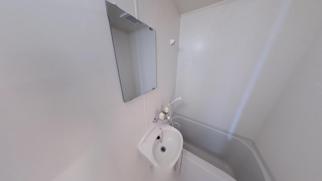 洗面設備　（反転タイプのお部屋です）