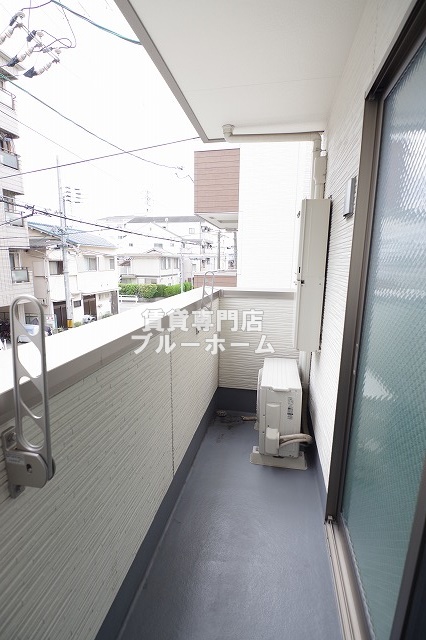 バルコニー　広いバルコニーです！