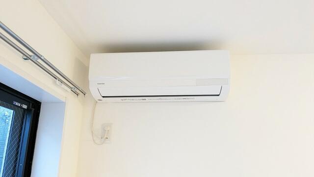 駐車場　エアコン