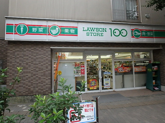 コンビニ　ローソンストア100（コンビニ）まで264m