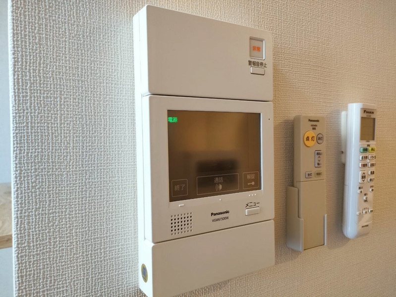 セキュリティ　※213号室の写真です。