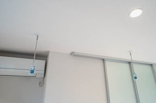 その他設備　室内洗濯干し