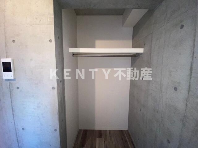 収納　収納のためのスペースです