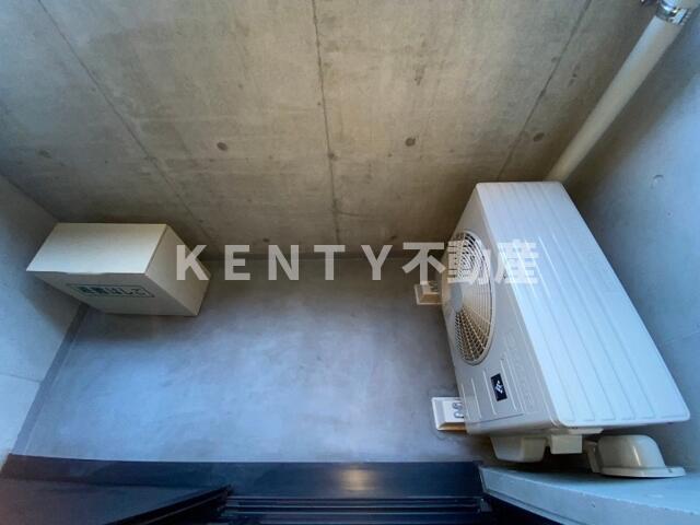 バルコニー　落ち着いた時間を過ごせるバルコニーです