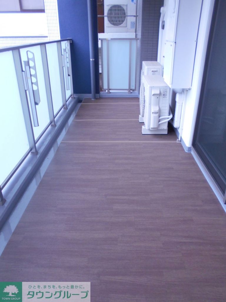 バルコニー　反転タイプのお部屋の写真です☆