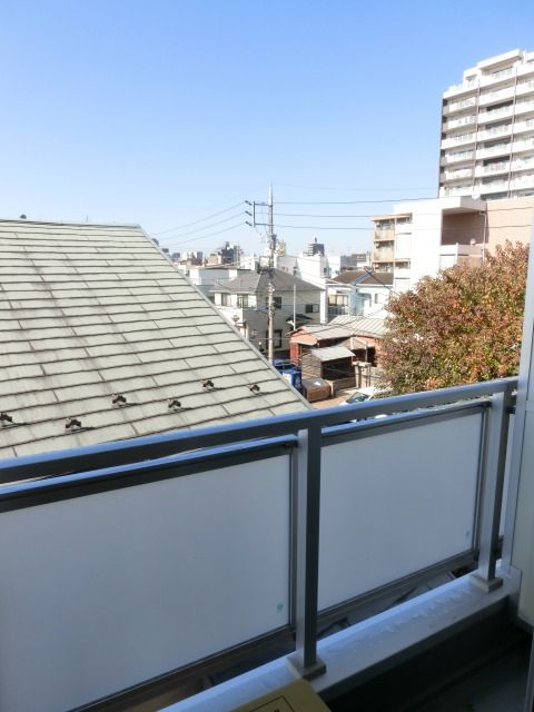 バルコニー　閑静な住宅街