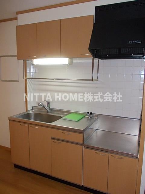 キッチン　ガスコンロ設置可能です◎