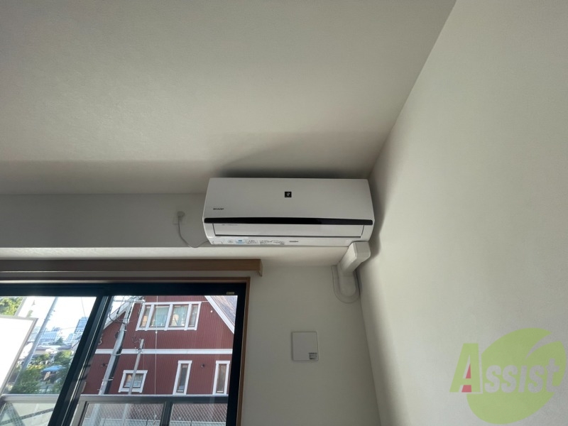 その他設備　エアコンが付いているので夏も冬も快適ですね～