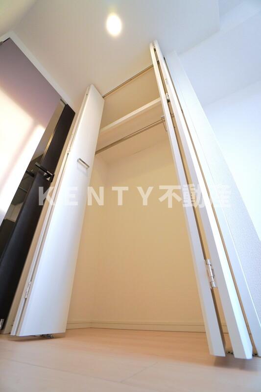 収納　大きなスペースがあり、収納には困りません