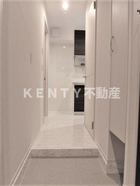 玄関　明るい玄関です