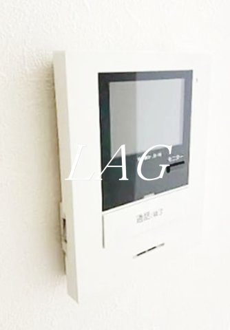 セキュリティ　モニター付きインターフォンです。