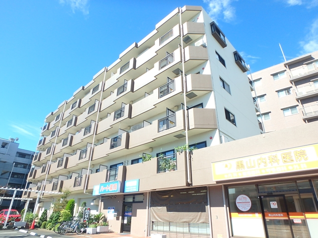 建物外観　●中央林間では珍しい、世帯数の多い大型マンション！