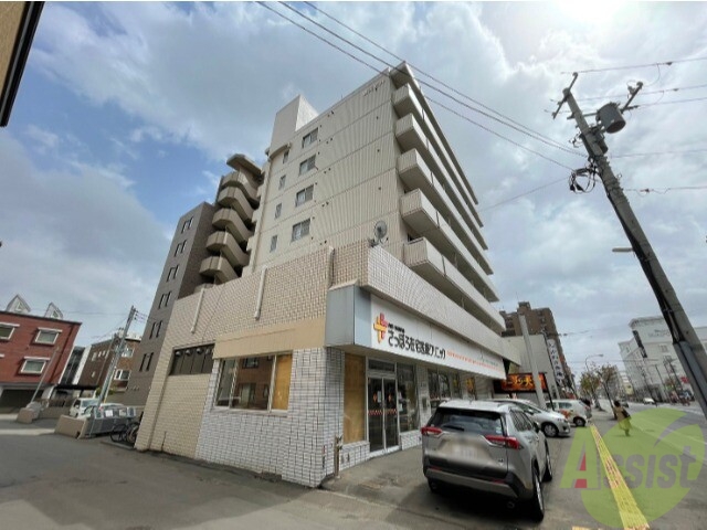 建物外観　札幌市北区北三十八条西「マンションブリッジ麻生」
