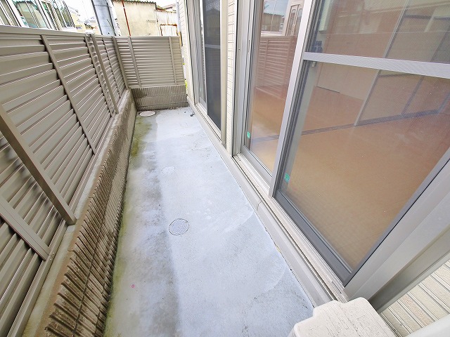 庭　お庭の付いた物件です