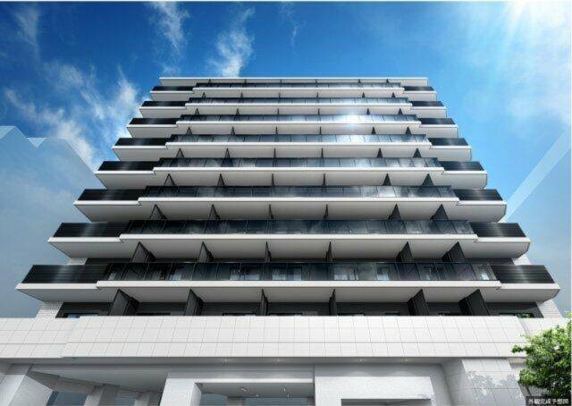 建物外観　オートロック付き