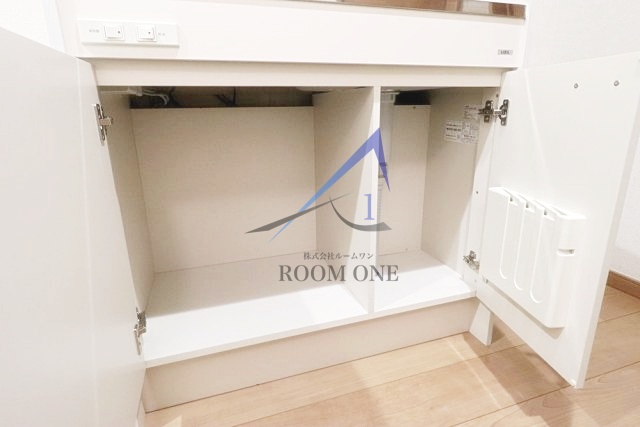 収納　キッチン下収納です。