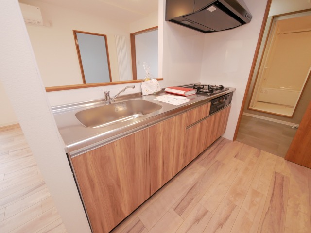 キッチン　コンロ購入不要のシステムキッチン♪