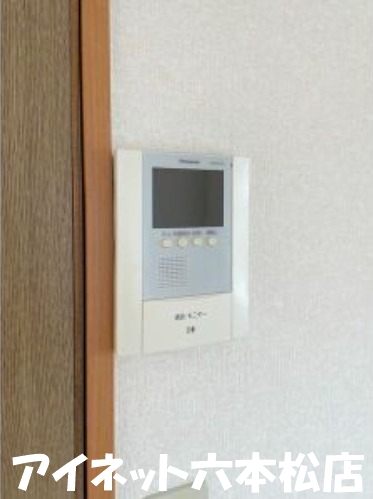 セキュリティ　モニター付きインターホンで安心です