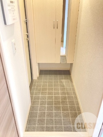 玄関　トールタイプのシューズボックスあり♪