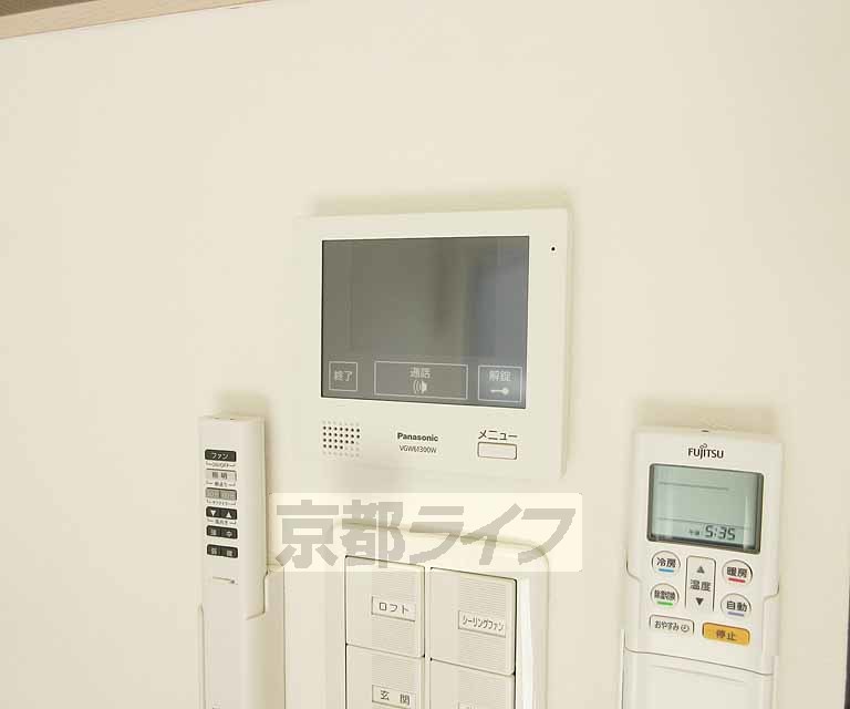 セキュリティ　防犯も安心ですネ