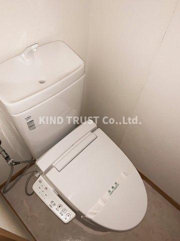 トイレ　ゆったりとした空間のトイレです