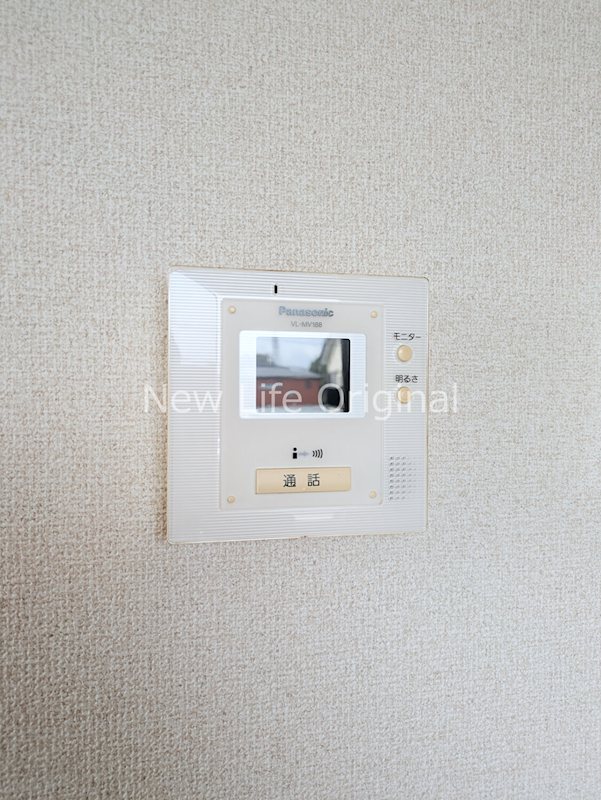 セキュリティ　室内から来訪者を確認できるTVモニターホン付きで安心です☆