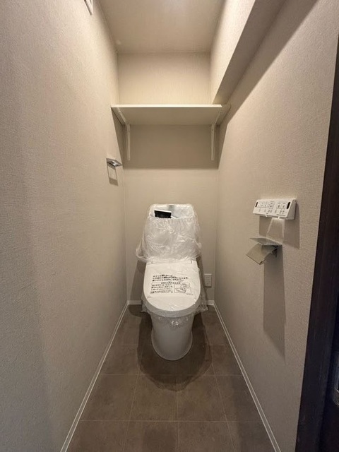 トイレ　※建築途中の写真です