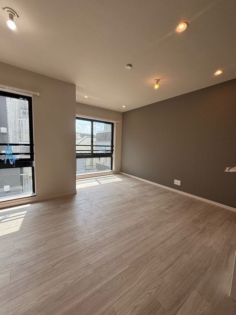 居室・リビング　※建築途中の写真です