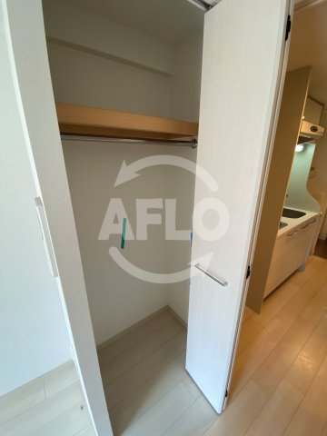 収納　プレサンス心斎橋ルティア　クローゼット