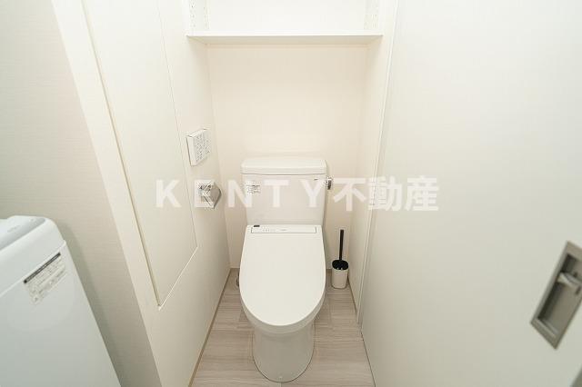 トイレ　ゆったりとした空間のトイレです