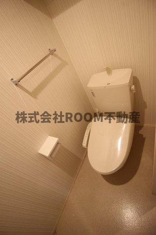 トイレ　ゆったりとした空間のトイレです