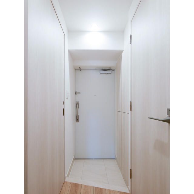 玄関　収納もある玄関です