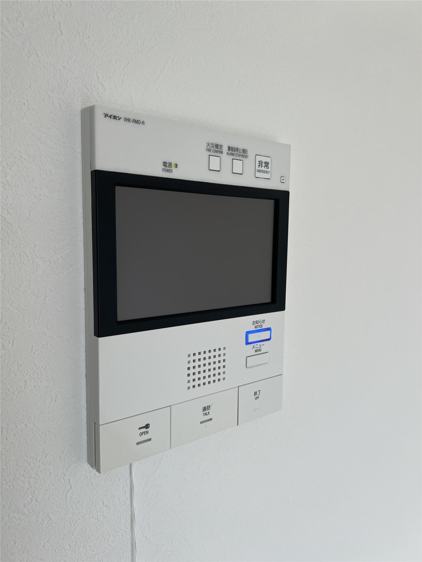 セキュリティ　※別号室の写真です。現況優先となります。