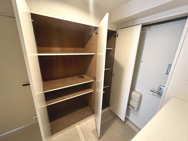 収納　※５０５号室募集時の写真です。