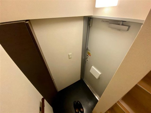 玄関　収納もある玄関です