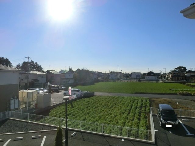 眺望　２階からの景色です！