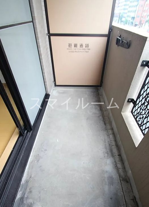 バルコニー　別部屋参考写真となります。