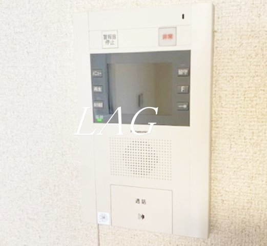 セキュリティ　モニター付きインターホンです。