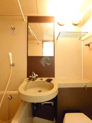 洗面設備　※参考写真です。反転タイプのお部屋になります。