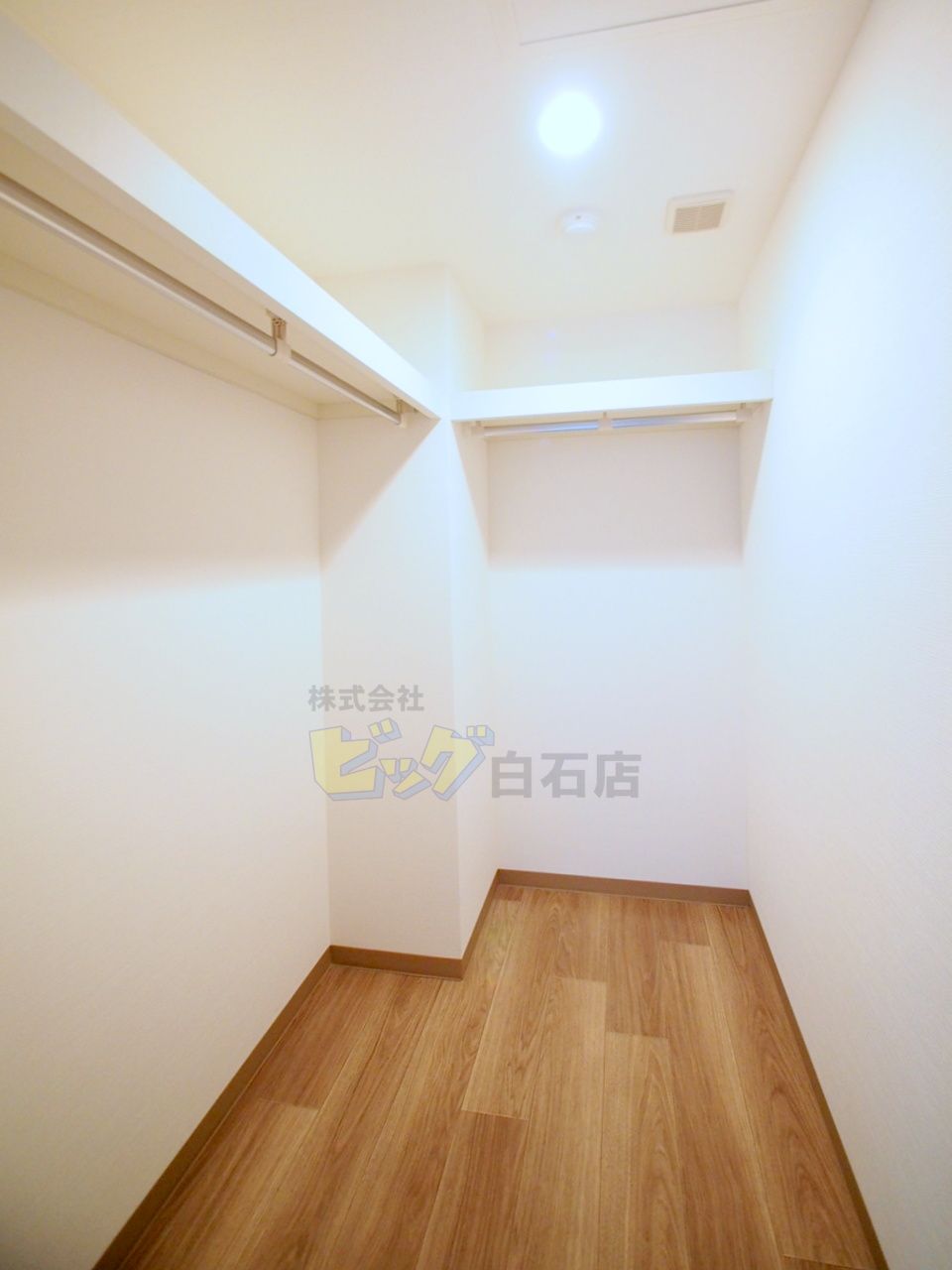 収納　広々ウォークインクローゼット完備しています♪