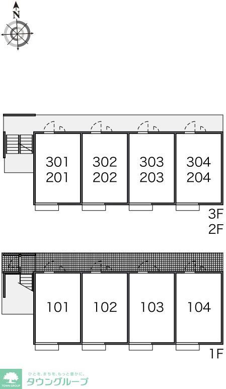 その他部屋・スペース　1Fはフローリング、2F以上は絨毯になります