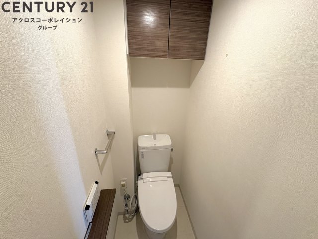 トイレ　ゆったり落ち着けるトイレです
