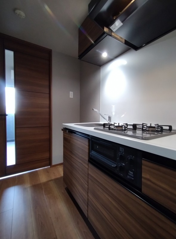 キッチン　自炊をされる方に嬉しい2口コンロ♪