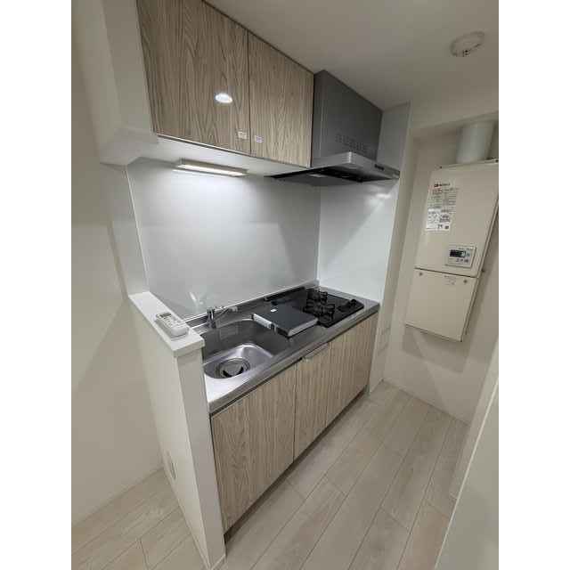 キッチン　コンパクトなキッチンで掃除もラクラク