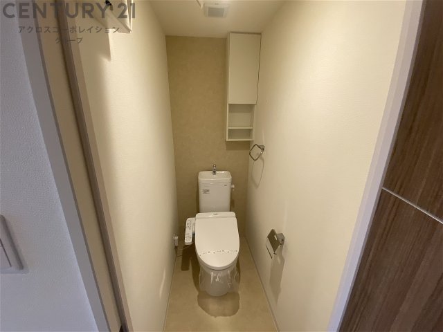 トイレ　ウォシュレット付きのトイレです♪